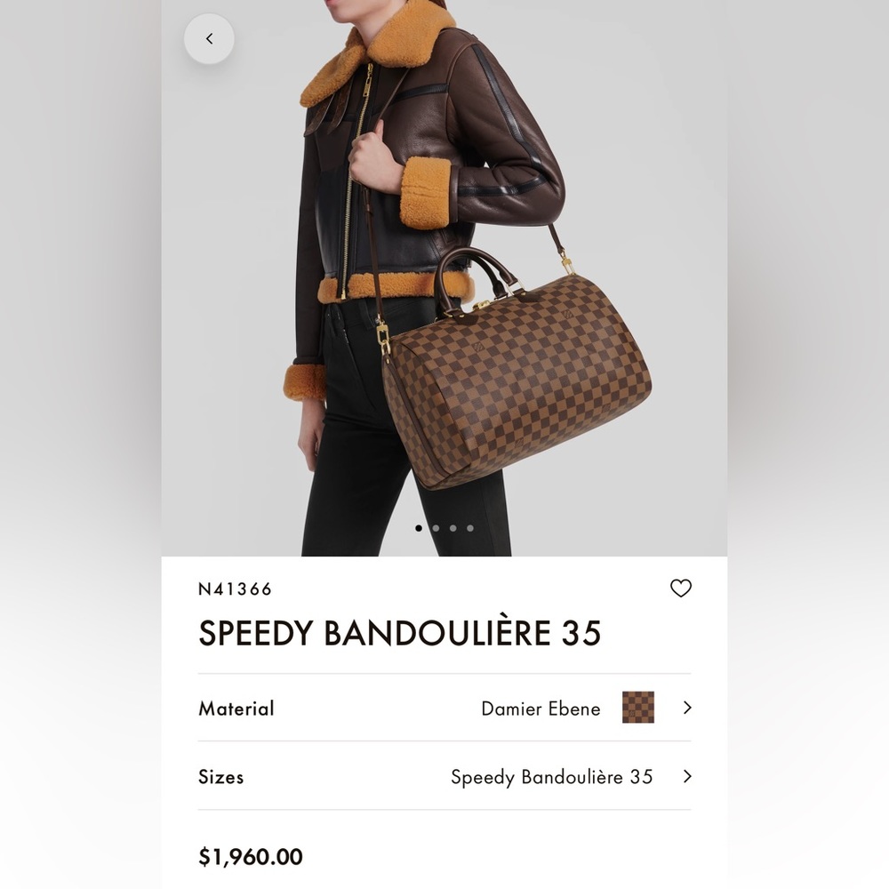 Louis Vuitton SPEEDY BANDOULIÈRE 35